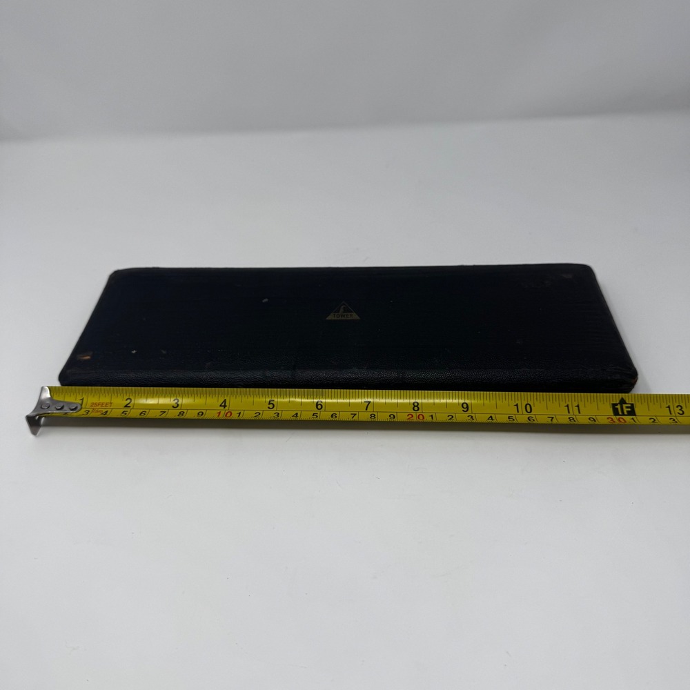 Vintage Tower 5104 Drafting Tool Set Compass Beam Engineering Kit Red Velvet Cs - Picture 5 of 11
